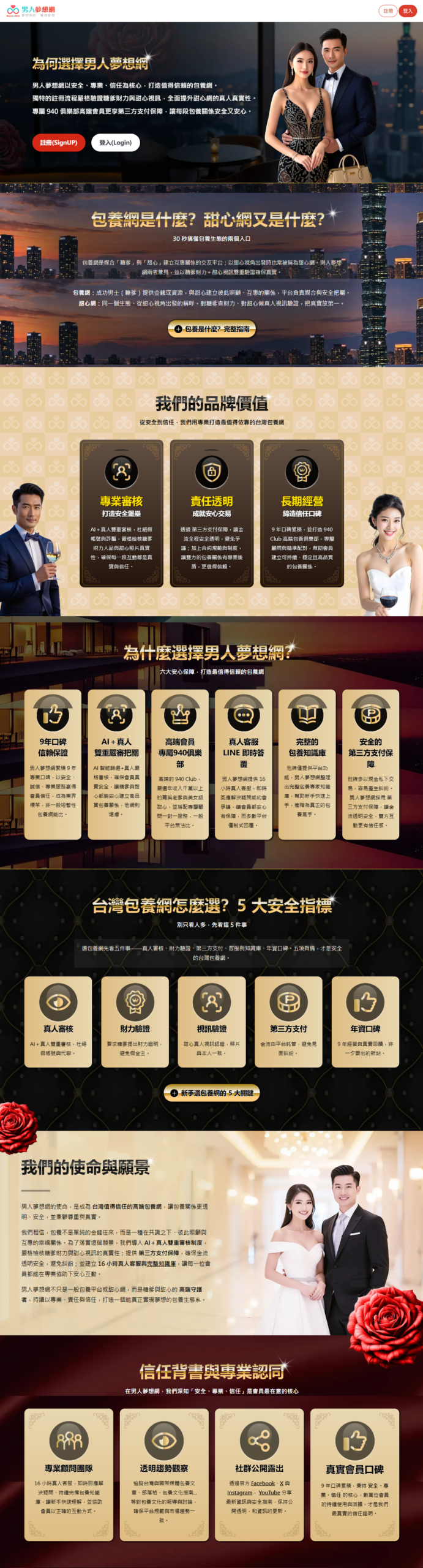 男人夢想網官網首頁，主打高端嚴選包養網與940俱樂部財力驗證真人審查
